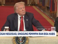 Video: Trump Ogah Negosiasi, Singgung Pemimpin Iran Bisa Habis