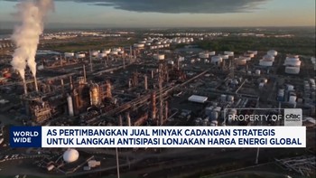 Video: Harga Minyak Melonjak, AS Pertimbangkan Jual Cadangan Strategis