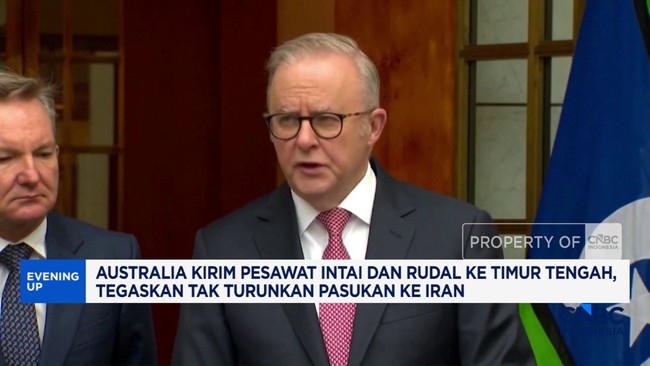 Video: Australia Kirim Pesawat Intai dan Rudal ke Timur Tengah