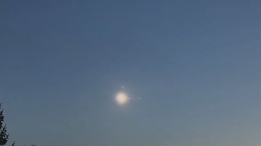 Bola api di atas Eropa, 8 Maret 2026. (ESA Extras)