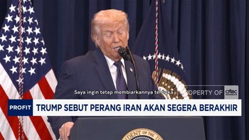 Video: Trump Sebut Perang Iran Segera Berakhir & Harga Minyak Turun