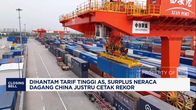 Video: Dihantam Tarif AS, Surplus Dagang China Justru Rekor