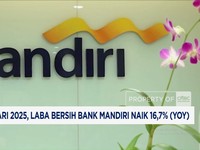 Video: Februari 2025, Laba Bersih Bank Mandiri Naik 16,7% (YoY)