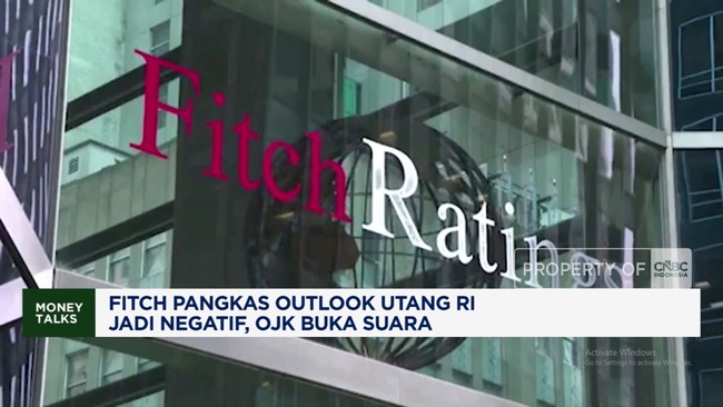 Video: Fitch Pangkas Outlook Utang RI Jadi Negatif, OJK Buka Suara