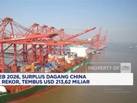 Video: Jan-Feb 2026, Surplus Dagang China Cetak Rekor USD 213,62 M