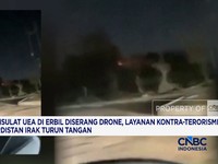 Video: Konsulat UAE di Erbil Diserang Drone