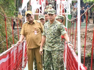 Buka Akses Desa Terpencil, TNI Bangun 39 Jembatan Perintis Garuda di Jateng-DIY