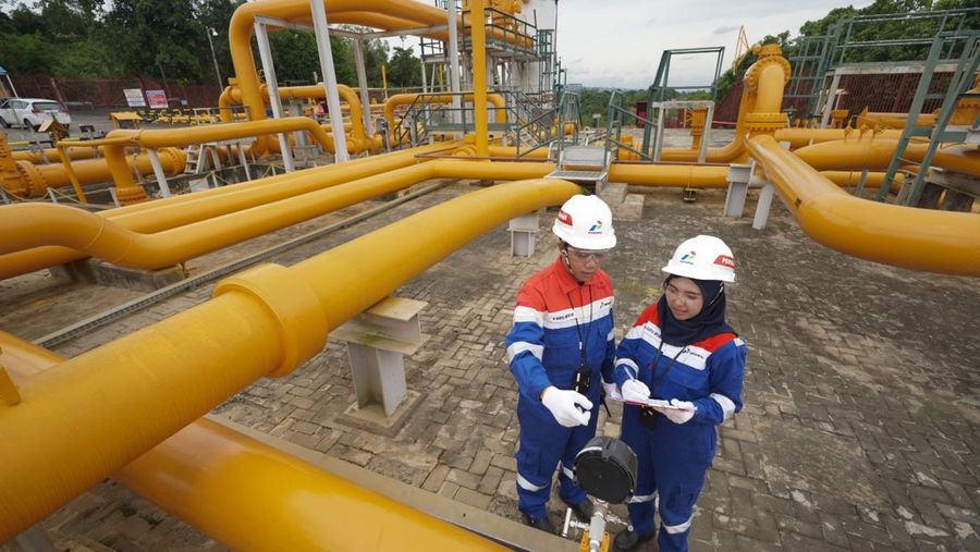 Pipa gas yang dioperasikan PT Pertamina Gas (Pertagas). (Dok. Pertagas)