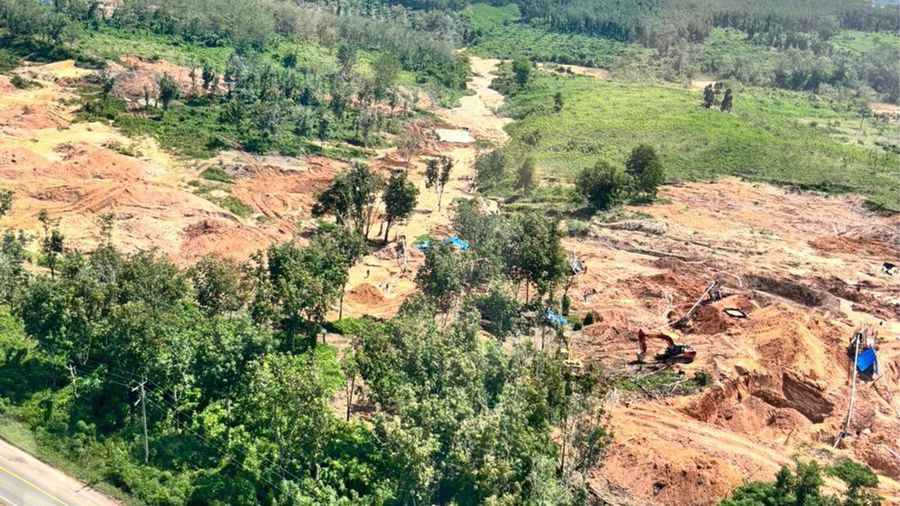 Polda Lampung melalui Direktorat Reserse Kriminal Khusus (Ditreskrimsus) berhasil membongkar praktik Penambangan Emas Tanpa Izin (PETI) atau illegal mining yang beroperasi di wilayah Kabupaten Way Kanan, Lampung. (Dok. Polda Lampung)
