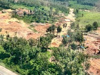 Penampakan Tambang Emas Ilegal di Lampung, Negara Rugi Rp1,3 Triliun