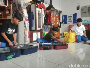 Hindari Macet, 1.300 Santri Darussalam Ciamis Mudik Lebih Awal