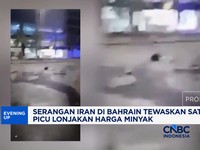 Video: Serangan Iran di Bahrain Tewaskan Satu Orang