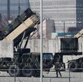 Sistem pertahanan rudal Patriot AS di pangkalan militer AS di Pyeongtaek, Korea Selatan, 10 Maret 2026. (REUTERS/Kim Hong-Ji)
