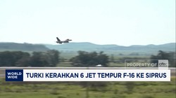 Video: Konflik AS-Iran, Turki Kerahkan 6 Jet Tempur F-16 ke Siprus
