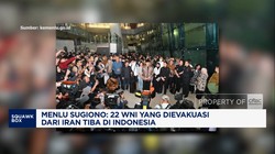 Video: 22 WNI Yang Dievakuasi Dari Iran Tiba di Tanah Air