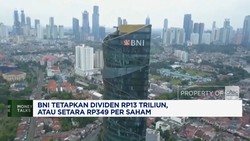 Video: BNI Tetapkan Dividen Rp 13 Triliun, Setara Rp 349 Per Saham