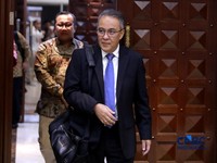 Anggota Dewan Komisioner Otoritas Jasa Keuangan (OJK) Dicky Kartikoyono (CNBC Indonesia/Muhammad Sabki