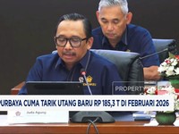 Video: Turun! Purbaya Cuma Tarik Utang Baru Rp185,3 T di Februari 2026