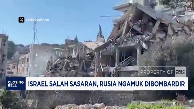 Video: Israel Salah Sasaran, Rusia Ngamuk Dibombardir