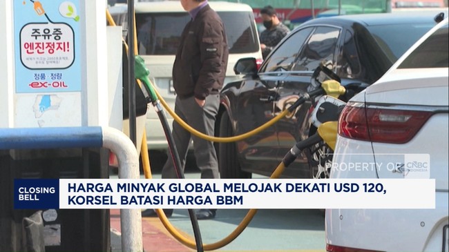 Harga Minyak Global Melojak Dekati USD 120, Korsel Batasi Harga BBM