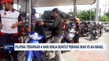 Video: Filipina Terapkan 4 Hari Kerja Buntut Perang Iran vs AS-Israel