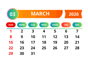 Kalender Maret 2026 dengan Jadwal Libur-Cuti Bersama Nyepi dan Idul Fitri