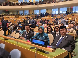 Ketum TP PKK Hadiri Sidang UN CSW70 di Markas Besar PBB