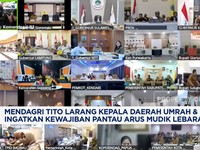 Video:Mendagri Tito Larang Kepala Daerah Umrah, Wajib Pantau Mudik