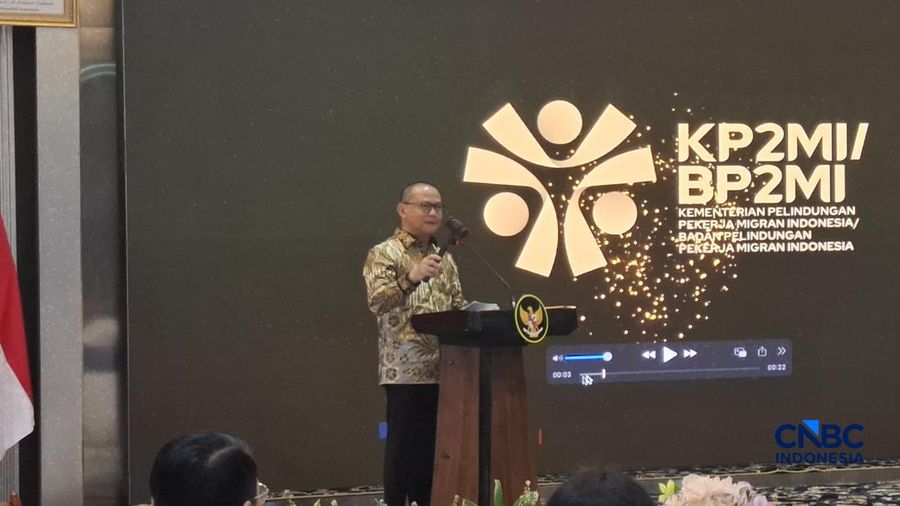 Menteri P2MI, Mukhtarudin. (CNBC Indonesia/Chandra Dwi Pranata)