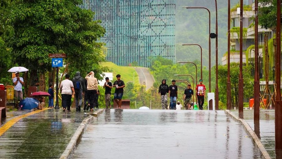 Pemerintah memastikan estetika tata kota di Ibu Kota Nusantara (IKN) dirancang secara matang sebagai bagian dari konsep kota pintar. (Instagram/ikn_id)