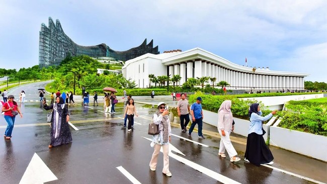 Penampakan IKN Bebas Kabel Semrawut dan Lubang Galian Bak Negara Maju