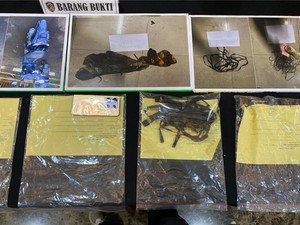 Rantai Berkarat hingga Gembok Saksi Bisu Suami Bunuh Istri di Depok