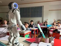 Sekolah robot di China. (Unicef)