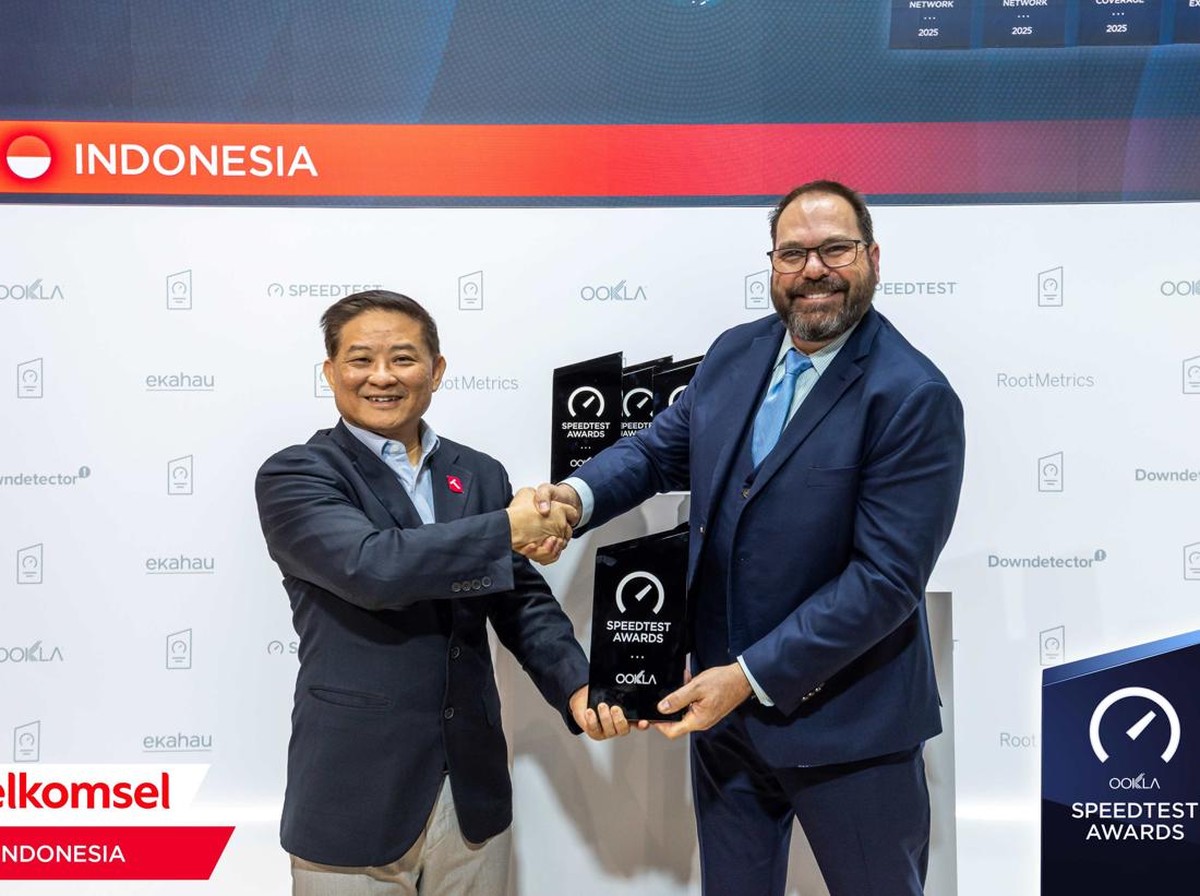 Telkomsel Raih Lima Penghargaan Ookla 2026 untuk Jaringan Tercepat dan Terluas
