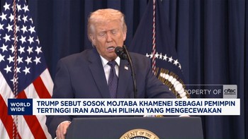 Video: Trump Sebut Kecewa dengan Pemimpin Tertinggi Iran yang Baru