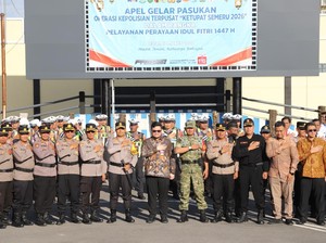 Polres Kediri Kerahkan 536 Personel untuk Mudik Lebaran dan Nyepi