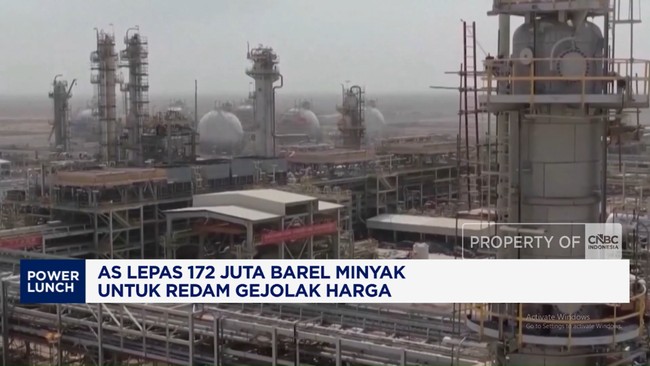 Video: AS Lepas 172 Juta Barel Minyak Untuk Redam Gejolak Harga