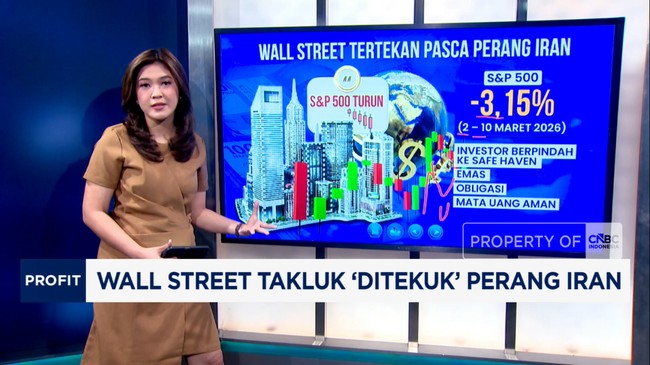 Video: Wall Street Takluk 'Ditekuk' Perang Iran