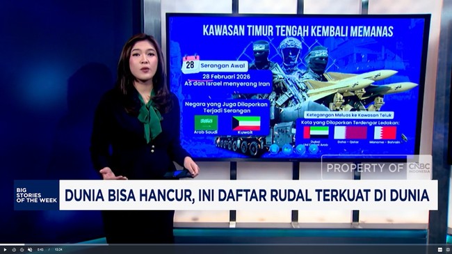 Video: Dunia Bisa Hancur, Ini Daftar Rudal Terkuat di Dunia