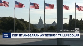 Video: Defisit Anggaran AS Tembus 1 Triliun Dolar