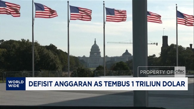 Video: Defisit Anggaran AS Tembus 1 Triliun Dolar