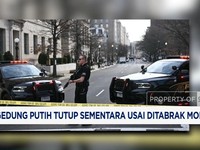 Video: Gedung Putih Tutup Sementara Usai Ditabrak Mobil Van