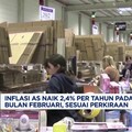 Video: Sesuai Estimasi, Inflasi AS Naik 2,4% (YoY) di Februari 2026