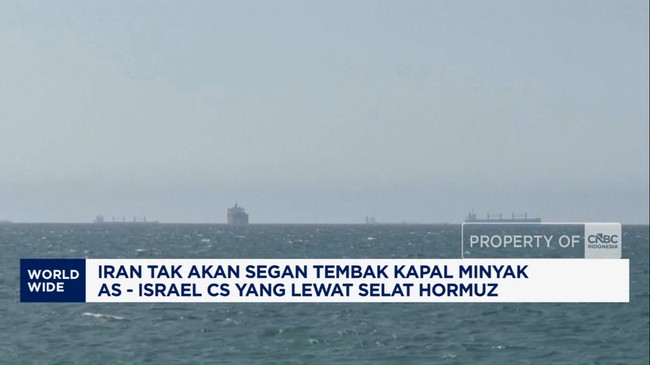 Video: Iran Ancam Serang Kapal Sekutu yang Melewati Selat Hormuz
