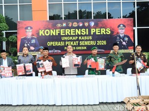 Operasi Pekat Semeru: Polres Gresik Ungkap 78 Kasus-85 Pelaku Ditangkap