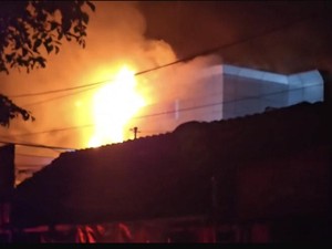 Kantor Kas BPD Wirobrajan Terbakar