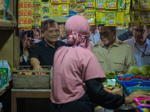 Pastikan Harga & Stok Bapok Aman, Ahmad Luthfi Pantau Pasar Bareng Mendag