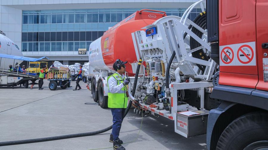 Pertamina memberikan diskon avtur 10%