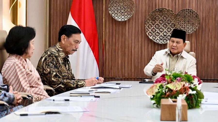 Presiden Prabowo Subianto menggelar rapat terbatas, Rabu (11/3/2026), membahas perkembangan ekonomi global. (Dok. Biro Sekretariat Presiden)