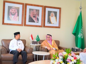 Temui Dubes Arab Saudi, Gubernur Sulsel Harap Perang Timur Tengah Berakhir